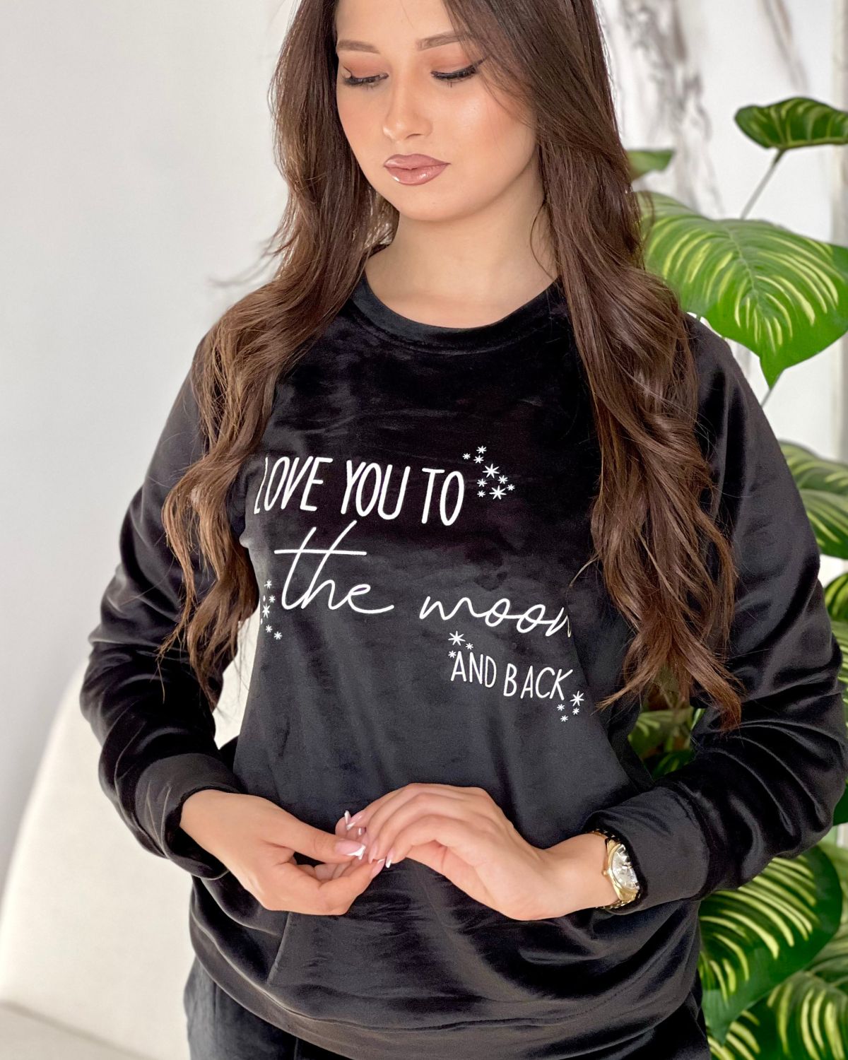 Étoile de Nuit: Pyjama Velours Luxueux